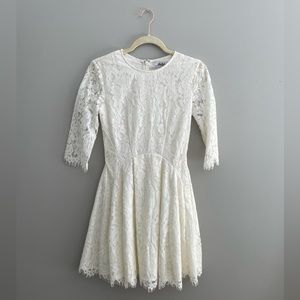 Lulu’s lace white dress- worn once for my bridal shower
